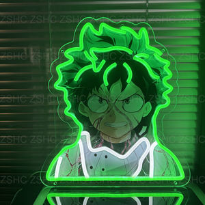 ป้ายไฟนีออน LED แบบกำหนดเองพิมพ์ UV 3D โลโก้ของฉันฮีโร่สถาบันการศึกษาไฟนีออนสำหรับตกแต่งห้องธุรกิจ - Product Image 1