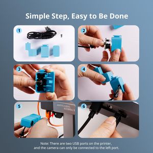Cámara Kobra 3 para Impresora 3D Industrial Automática, Supervisión Remota de <span class=keywords><strong>Video</strong></span> en Tiempo Real, Resolución Ultra Clara - Product Image 2