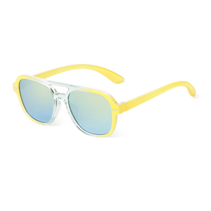 STORY STY22767 Gafas de Sol Extra Grandes con Doble <span class=keywords><strong>Puente</strong></span> para Niños, Precio Competitivo, Protección UV400, Montura de Gelatina Colorida, Estilo Piloto para Niños y Niñas - Product Image 1
