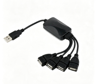 Vente directe usine – Hub USB alimenté Octopus 20 à 4 ports, extension de ports informatiques, modèle HWH-P903