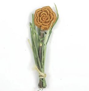 Suministros para mascotas de alta calidad, golosinas naturales para conejos, comida seca para hámster, cobayas, Chinchillas, juguete para masticar conejo saludable - Product Image 6