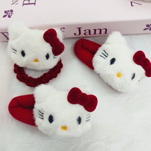 Sevimli güzel karikatür <span class=keywords><strong>Kitty</strong></span> çocuk kız saç klipleri plastik tokalar tokalarım saç aksesuarları moda tatlı tarzı - Product Image 1