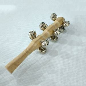 เครื่องดนตรีออร์ฟ ไม้บีช 13 ระฆัง ระฆังมือไม้ธรรมชาติ การแสดงดนตรีและการเต้นรำ อุปกรณ์ช่วยสอนสำหรับโรงเรียนอนุบาล - Product Image 2