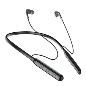 Tren Baru Desain Sporty Ringan Bt dengan Mic In Ear Neckband Headphone