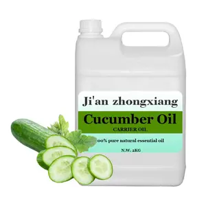 bulk Cold Pressed massage oil carrier oil moisturizing body Cucumber seed oil for skin care bath and body