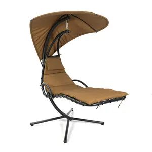 Oeytree 정원 캐노피 야외 가구 교수형 의자 안락 의자 휴대용 해먹 의자 일광욕 의자