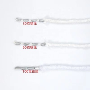 Diferentes pesos y longitudes Cortina Peso inferior Cadena Cinta Dobladillo Cortina Cordón Pesos - Product Image 3
