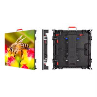 Écran LED publicitaire 4K couleur pleine, étanche IP65, 3 mm/2 mm, pour intérieur/extérieur, grand panneau numérique à haute luminosité