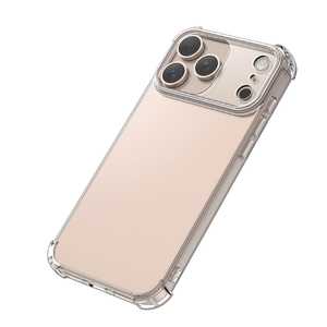 Étui transparent de luxe avec étui pour <span class=keywords><strong>iPhone</strong></span> 17 16 <span class=keywords><strong>Pro</strong></span> <span class=keywords><strong>Max</strong></span> 15 14 <span class=keywords><strong>13</strong></span> 12 11 étuis de téléphone portable transparents en TPU antichoc - Product Image 4