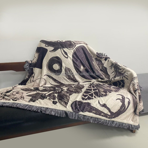 Manta polar con estampado <span class=keywords><strong>de</strong></span> películas <span class=keywords><strong>de</strong></span> Horror, manta <span class=keywords><strong>de</strong></span> felpa doble con diseño <span class=keywords><strong>de</strong></span> lujo, Sherpa suave, para cama y sofá <span class=keywords><strong>de</strong></span> invierno, venta al por mayor - Product Image 6