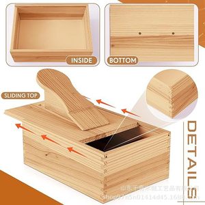 Boîte de rangement rectangulaire en bois pour cirage de chaussures, type sur pied avec pédale et outils pour l'entretien des chaussures - Product Image 4