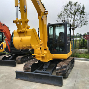 מיני מחפר זחלי משומש קומטסו PC56-7 5 טון, EPA CE, מחפר קטן יד שנייה עם חלקים מקוריים של היצרן לעבודות עפר. - Product Image 3