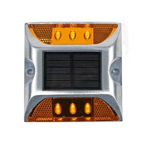 ไฟสะท้อนแสงติดถนนแบบโซลาร์เซลล์ รุ่น Cat Eyes Road Price Flash Pavement Marker Light Led Solar Stud Light - Product Image 1