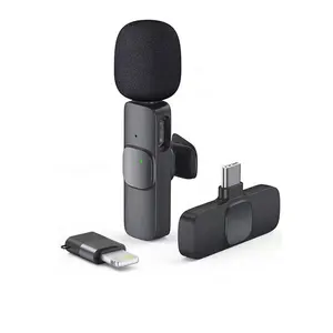 K8 Wireless Microphone professional karaoke broadcast microphone For iphone pc for android phone