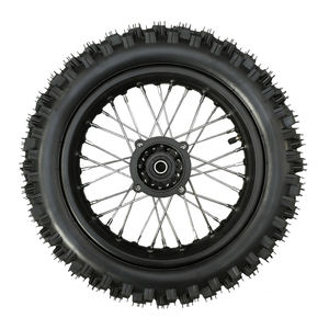 Moto tout-terrain avec pneu et <span class=keywords><strong>jante</strong></span> de 12 pouces, axe de 15 mm, système de roue de 12 pouces pour moto tout-terrain de <span class=keywords><strong>50cc</strong></span>, 110cc, 125cc, 140cc, 150cc - Product Image 1