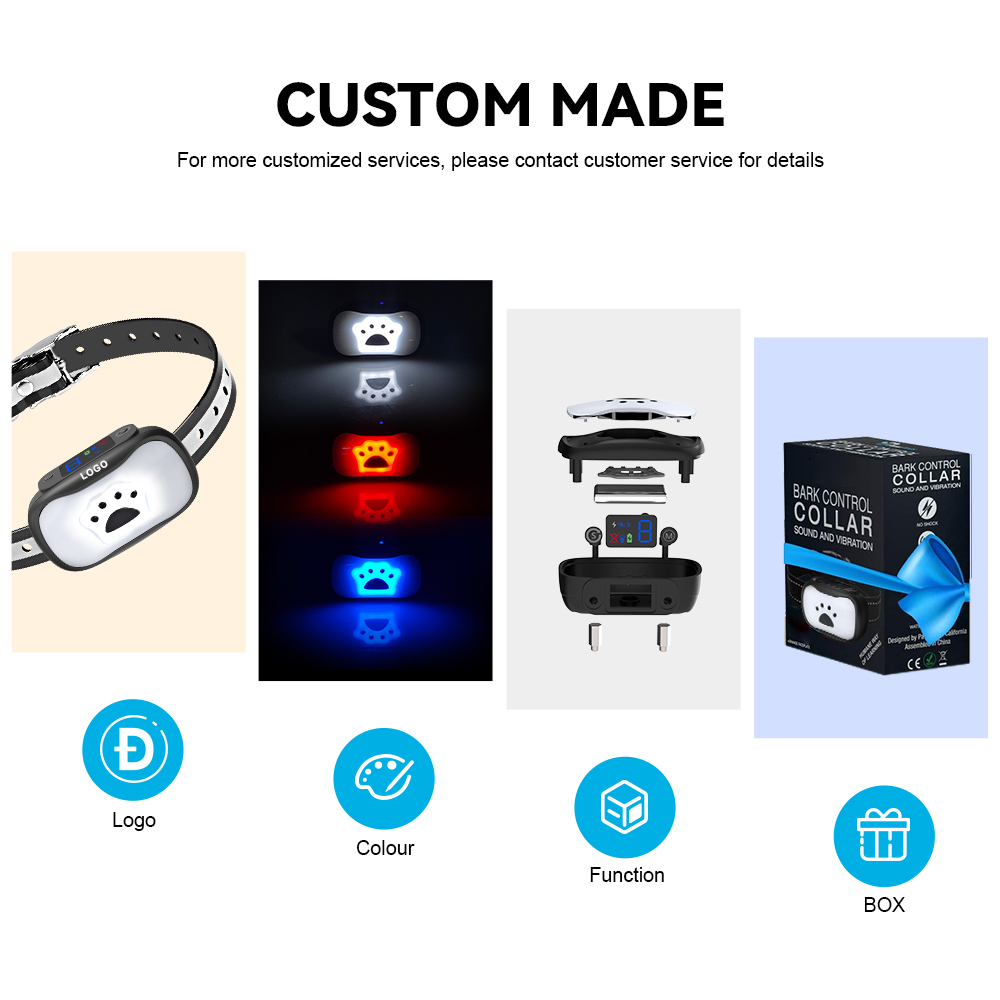 Tize TZ-DC679V Anti-Bark Collar: Automatic Bark Stop Electronic Pet Trainer