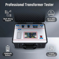 Probador de Relación de Transformación de Transformadores Trifásicos con Pantalla Táctil, Probador de Relación de Transformación Tipo Z