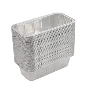 Barquettes jetables en aluminium de 2 lb pour pain et plats, avec couvercle dôme extérieur - Product Image 3