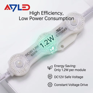 Module LED ADLED IP68 12V avec puce Samsung pour lettres lumineuses rétroéclairées 1,2W Source de lumière pour signalétique certifiée UL en stock - Product Image 5