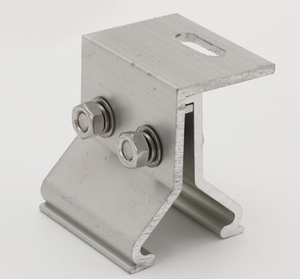 Aluminum Solar Clamp – Standing Seam / T-Type / Angle C Clamp for Photovoltaic <b>Racking</b> <b>System</b> - Product Image 4