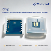 Puce à solvant Ratopink FB-SEN2832 2016, remplacement pour imprimante CIJ Fastjet F540/F550/F560