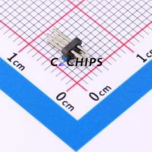 PZ1.27-UP1S-2A Pin Header Through hole Component (THT),P=1.27mm Connector 2x2P 1.27mm 1.27mm Pin Header - Product Image 2