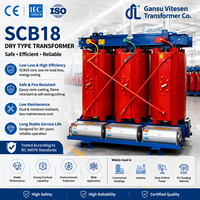 Transformateur à résine coulée de type sec 2000 kVA 35 kV vers 0,4 kV triphasé ignifuge à faible perte pour sous-station intérieure SCB18
