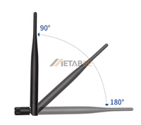 Personnalisation dBi, 700-2700MHz Canard SMA Mâle, 2G 3G GSM GPRS 4G LTE, Antenne de Communication SMA