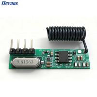 Modul Penerima Nirkabel Rf Jarak Jauh 433MHz Konsumsi Daya Rendah Modul Penerima Sensitivitas Tinggi Superheterodyne Grosir