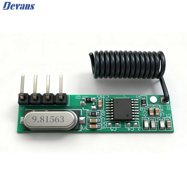 433MHz Long Range Rf Wireless Receiver Module Low Power Consumption Superheterodyne High-sensitivity Receiving Module Wholesale