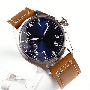 Nouvelles montres en verre saphir bleu/noir/vert de 42 mm, <span class=keywords><strong>mouvement</strong></span> à remontage manuel <span class=keywords><strong>ETA</strong></span> <span class=keywords><strong>6497</strong></span> ST3600, style business, montre pour homme Tandorio - Product Image 1