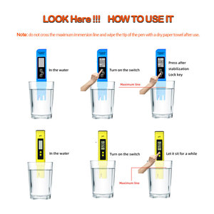 Digital Water Quality Tester Combo PH <strong>Meter</strong> and TDS <strong>EC</strong> <strong>Meter</strong> for Drinking &amp; Tap Water OEM Customizable Min. Order 1 Set - Product Image 6