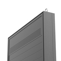 Kiosco con Pantalla Táctil para Exteriores, IP65 Resistente a la Intemperie, Pantalla LCD Digital de Alto Brillo Legible Bajo la Luz Solar para Calles de Ciudades y Lugares Turísticos