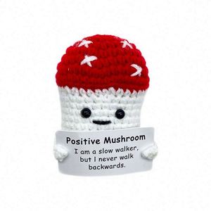 Crochet Positive Energy Potato Toys Knitted Plant Vegetable Flower Cartoon Plush Thread <b>Hook</b> Doll Pendant Handmade Certified - Product Image 1