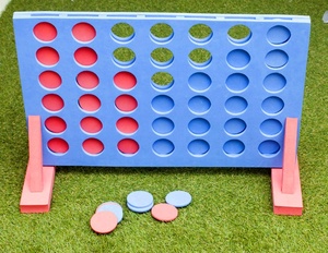 Gioco Interattivo Classico Genitore-Figlio - Set Gigante in Schiuma <span class=keywords><strong>EVA</strong></span> 4 in Fila per Serate di Gioco in Famiglia e Divertimento in Vacanza - Product Image 5
