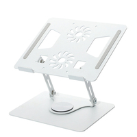 Support pour ordinateur portable support de refroidissement de levage rotatif de bureau support de tablette rehaussant support de lecture d'ordinateur en alliage d'aluminium nouveau OEM