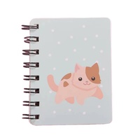 Gruselige sarkastische Garten periode kritzeln Leder Feld Raum Kawai Timebox Journal Spiral Mini Notebook