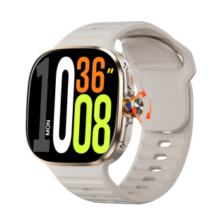 Montre connectée carrée 4G AMOLED de 2,16 pouces M99 Gel de silice Caméra rotative à 190° Appel vidéo NFC GPS 3+32G Étanche IP67 Boîtier en alliage - Product Image 6