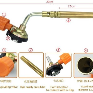 Torche à <span class=keywords><strong>gaz</strong></span> avec buse de précision au <span class=keywords><strong>gaz</strong></span> <span class=keywords><strong>butane</strong></span>-Design coupe-vent pour une utilisation en extérieur - Product Image 4