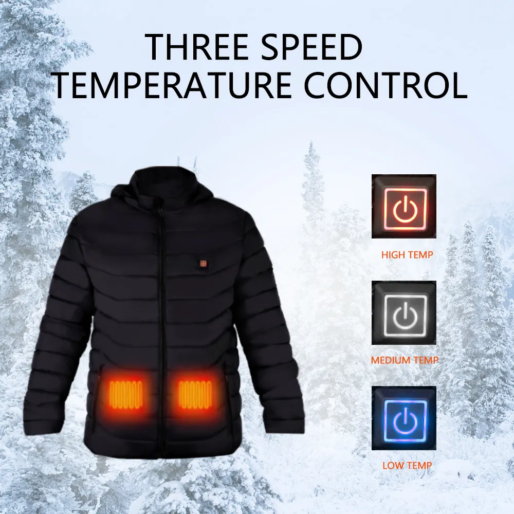 Outdoor Custom 5V Usb Bateria Aquecida Jacket Ski Caça Ciclismo Pesca menteaux chauffant Aquecimento Elétrico Jacket