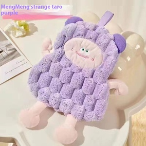 ผ้าเช็ดมือลายการ์ตูน Moe Moe Moe Moe Monster ค่าสูงแห้งเร็วผ้าฟลีซปักลายปะการังสำหรับเด็ก - Product Image 6