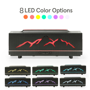 Mountain Flame 200ml Humidificateur d'air portable 3D Hot New Home Office Diffuseur d'huiles essentielles d'aromathérapie rectangulaire - Product Image 5