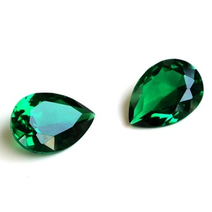 โรงงานราคา3Aลูกแพร์สีเขียวอัญมณีหลวม2*4mm-8*16มม.คุณภาพสูงออกแบบใหม่Cubic Zirconiaสำหรับทำเครื่องประดับ - Product Image 1