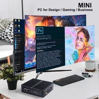 WANDONG Am5 R5/R7/R9 Mini ITX Ordinateur de conception sans ventilateur 1 To Linux pour une utilisation industrielle/commerciale/de jeu Mini-pc