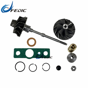 Arbre Turbo et roue + kit de réparation GT1238SZ 799171 pour <span class=keywords><strong>Fiat</strong></span> 500 Panda <span class=keywords><strong>Punto</strong></span> <span class=keywords><strong>Grande</strong></span> Lancia Peugeot Opel 75HP 55Kw 1.3D SDE <span class=keywords><strong>2009</strong></span>- - Product Image 2