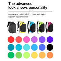 Mochila Publicitaria LED Personalizable con Pantalla Dinámica a Todo Color, Resistente al Agua, para Caminar