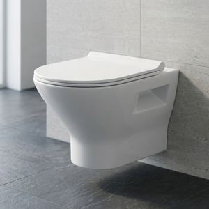 Inodoro de Pared de Porcelana de Diseño Lujoso de Primera Calidad, Artículos Sanitarios de Cerámica al Precio Más Bajo - Product Image 4