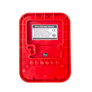 Sistem <span class=keywords><strong>Alarm</strong></span> Kebakaran Konvensional dengan Desain Baru yang Disetujui CE, DC 10-30V, 105dB, 3-Nada, Kombinasi Suara dan Lampu Strobo ABS - Product Image 6