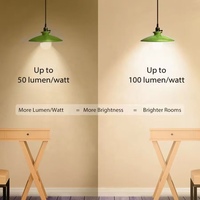 Ampoule LED décorative pour la maison, compatible avec Alexa WiFi TUYA APP, remplace les ampoules intelligentes, A19 E26 E27