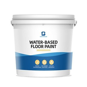 Peinture époxy aqueuse pour sols, résistante à l'usure, acrylique, pour intérieur, maison, atelier, entrepôt, application facile au pinceau - Product Image 1